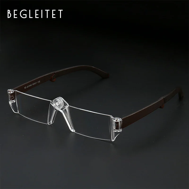 BEGLEITET 2019 Gafas de lectura New Women Men Business Eyewear Fashion Frameless Folding Reading Glasses gözlükочки для чтения |