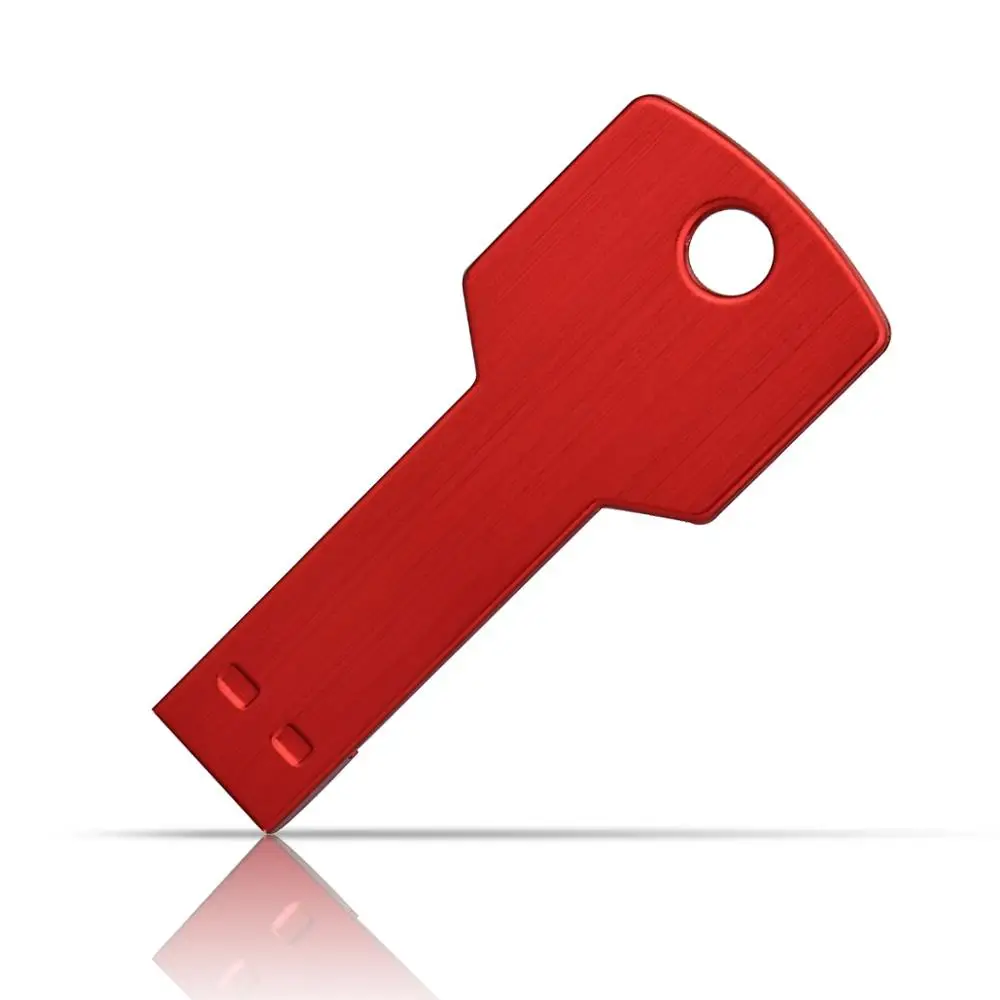 Металлический USB флеш накопитель в форме ключа 16 ГБ|USB флэш-накопители| |