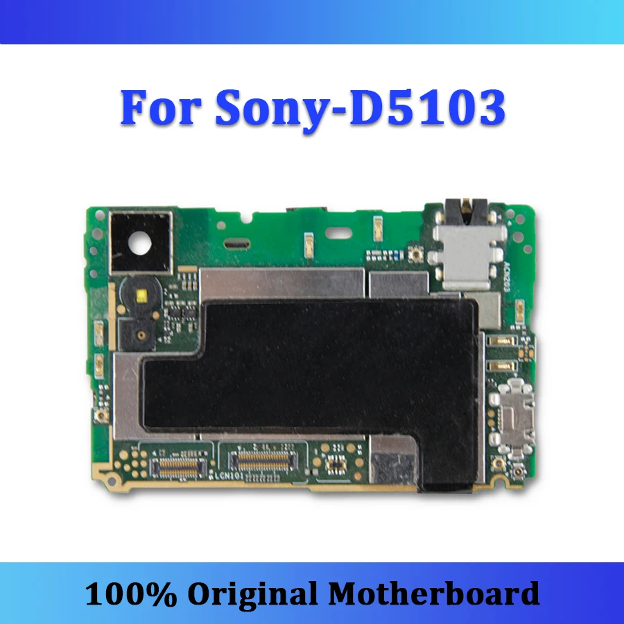 Материнская плата для Sony Xperia T3 D5103 8 Гб ПЗУ 100% оригинальная материнская ОС Android