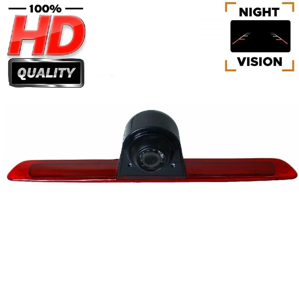 For F150/ F250/ F350 Ford TRANSIT V636 TRANSIT Jumbo,E9 HD 720p 3rd Brake Light Rear View Reversing Backup Night Vision Camera
