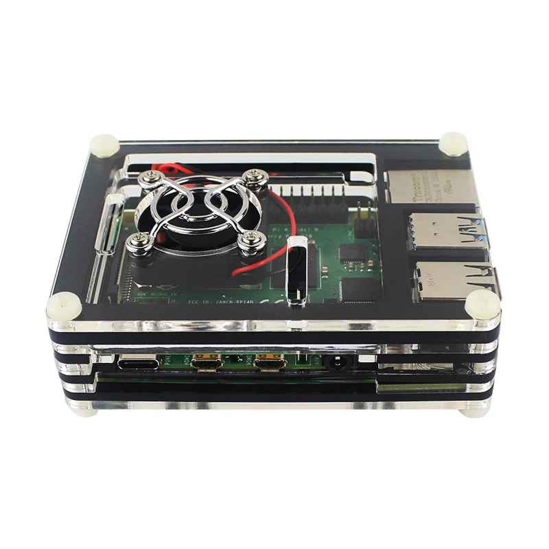 Raspberry Pi 4 Модель B стартовый комплект 1G 2G 4G ram 2,4G и 5G WiFi Bluetooth 5,0 Micro HDMI+ чехол+ источник питания Raspberry Pi 4B