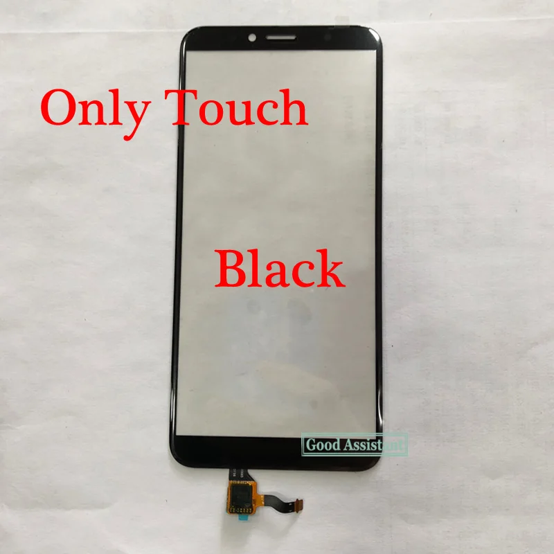 Black Only Touch 5,7 дюймов для huawei Honor 7C AUM-L41 ЖК-дисплей+ кодирующий преобразователь сенсорного экрана в сборе с рамкой для huawei Honor 7A Pro AUM-L29 - Цвет: Black Only Touch