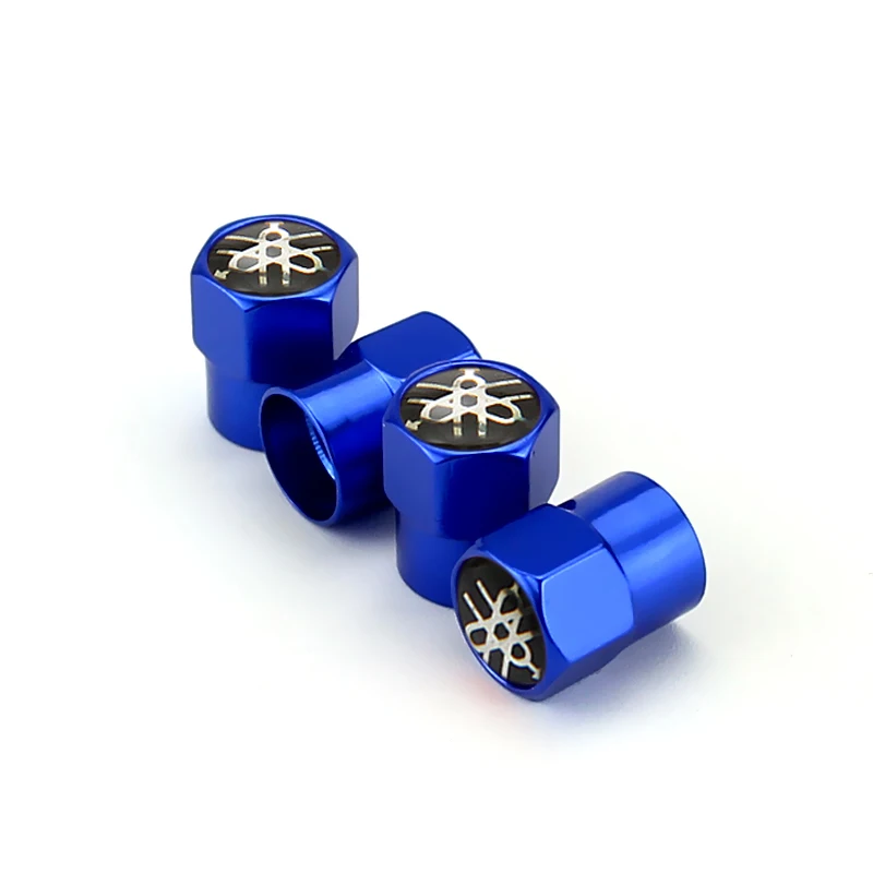 

Metal Car Wheel Stem Cover Tire Valve Caps Decoration for Yamaha Majesty R6 R1 R3 FZL Fz6 Vstar MT 07 09 Xj6 Nmax Banshee Ybr125