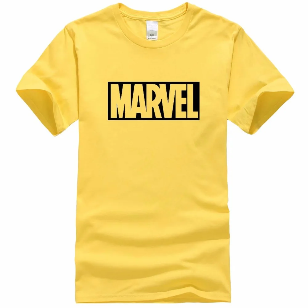 MARVEL футболка женская мода 100% хлопковые футболки для детей летняя Топы Женские