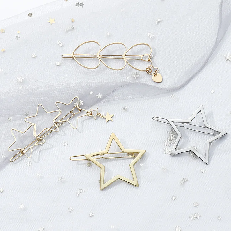 Новые Элегантные металлические аксессуары для волос сплав держатель шпильки