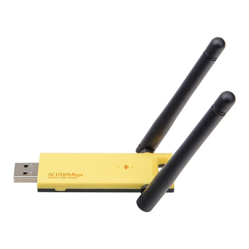 Горячая Распродажа 1200 Мбит/с беспроводной USB Wifi адаптер RTL8812AU Dongle двухдиапазонный