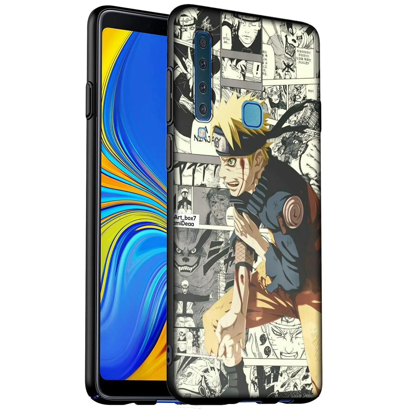 Naruto Kakashi Guy NARUTO Akatsuki Soft Silicone Case for Samsung Galaxy A6 A7 A8 A9 2018 A3 A5 2016 2017 Note 9 8 10 Plus |