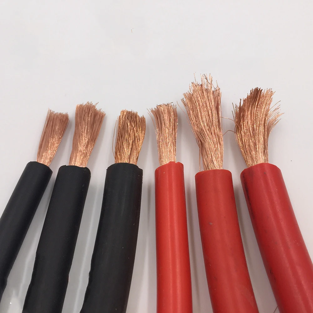 Fio de Solda Fio de Cobre Elétrico Cobre Puro Mm2 Quadrado Doméstico Vermelho Preto yh 70
