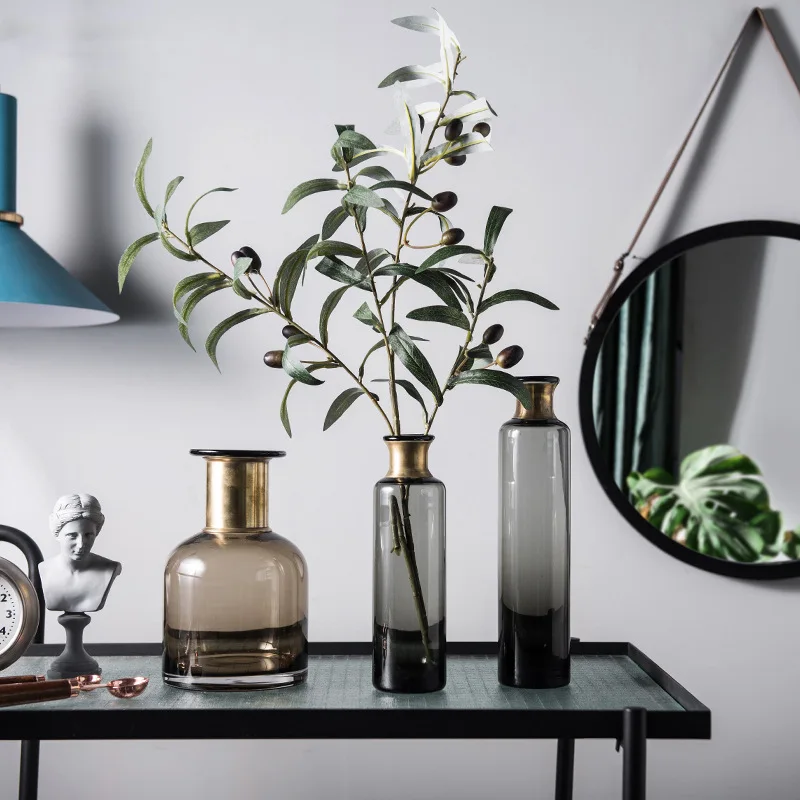 Современное Качество прозрачное украшение для стеклянной вазы высокие свадьбы