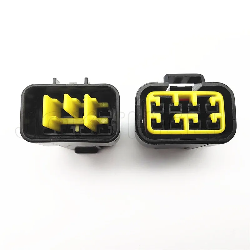 1/5/10/30sets kit black Furukawa 8 Pin way 2.3mm female waterproof auto wire connector adapter electric plug for Geely FW-C-8F-B |