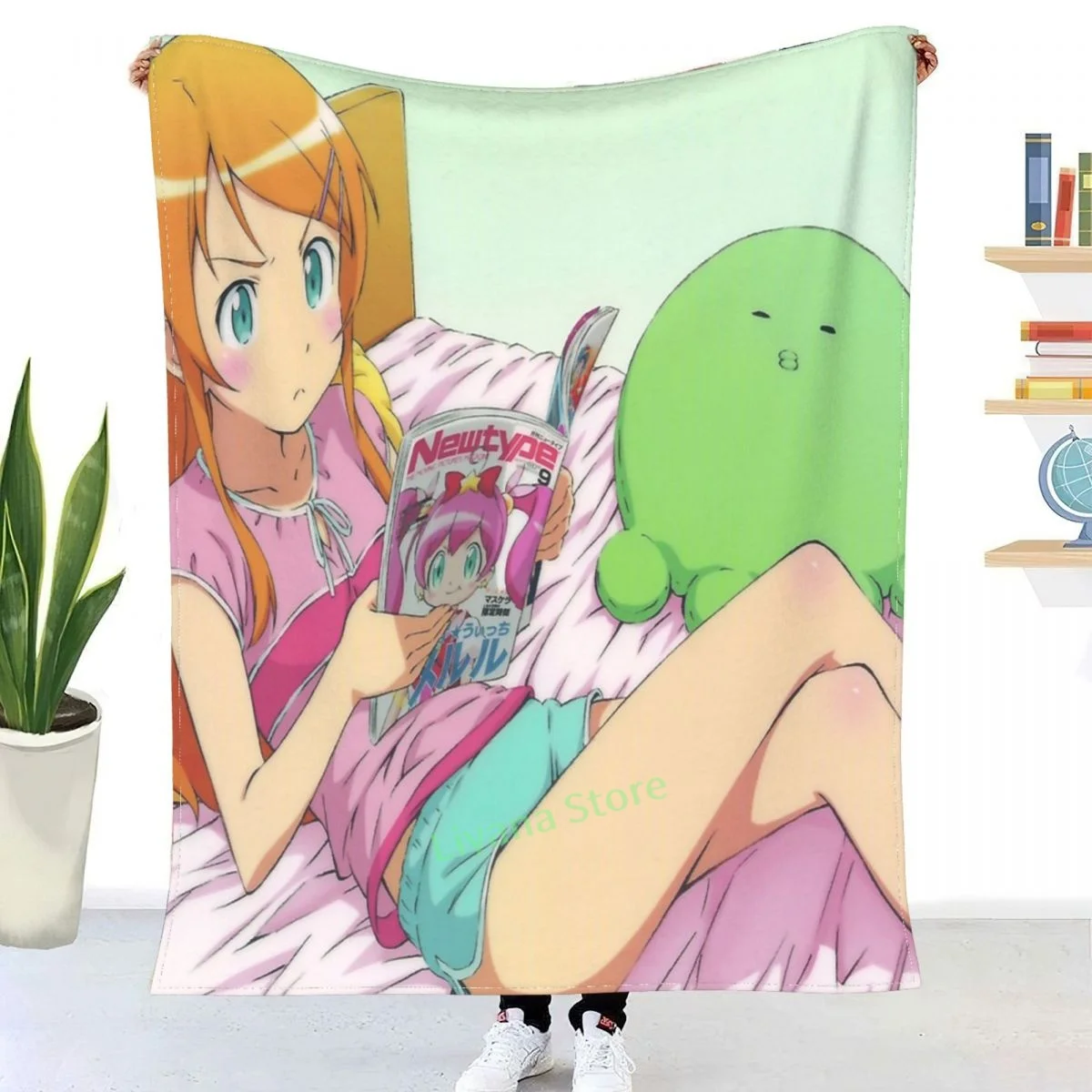 Декоративное одеяло Oreimo - Kousaka Kirino 3D печать диван спальня для детей и взрослых