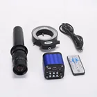 Цифровой микроскоп 4K, датчик Sony HDMI, промышленный электронный видеомикроскоп, камера 300X с-образным креплением, 144 светодиодов для пайки печатных плат