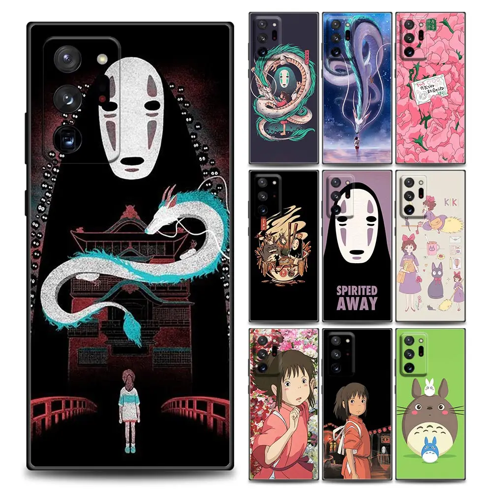

Studio Ghibli Spirited Away Samsung Case for Note 8 Note 9 Note 10 M11 M12 M30s M32 M21 M51 F41 F62 M01 Soft Silicone Cover