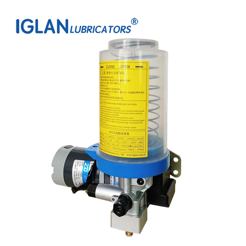 Электронный смазочный насос IGLAN AHGS-2 управляемый PLC централизованный смазка со