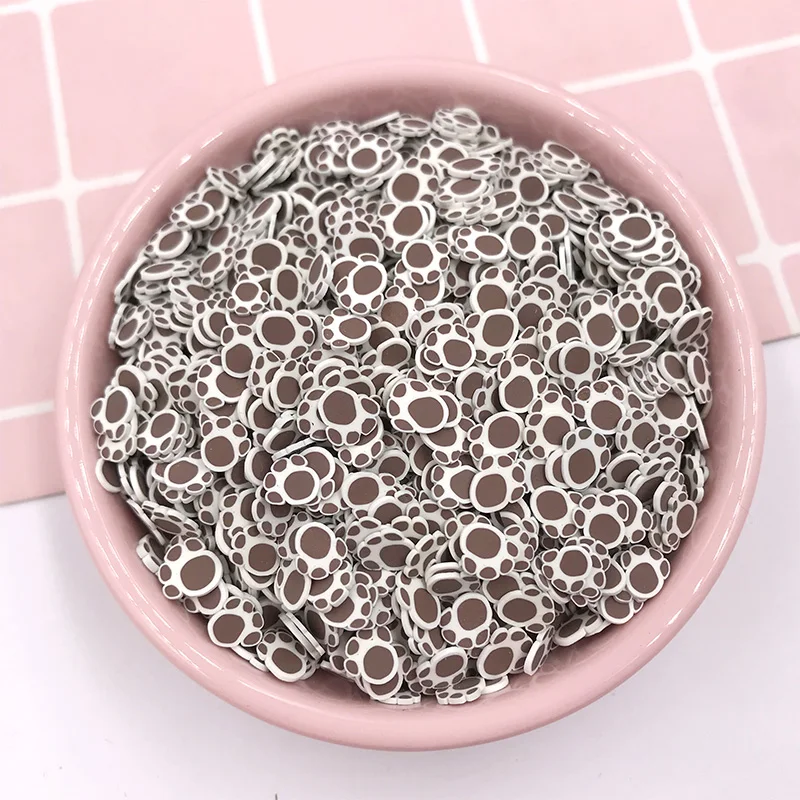 50 г ломтик кошачьей лапы для животных глины рукоделия скрапбукинга сделай сам