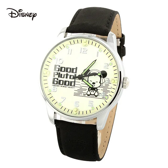 

Disney watch Mickey belt student vintage fashion watch