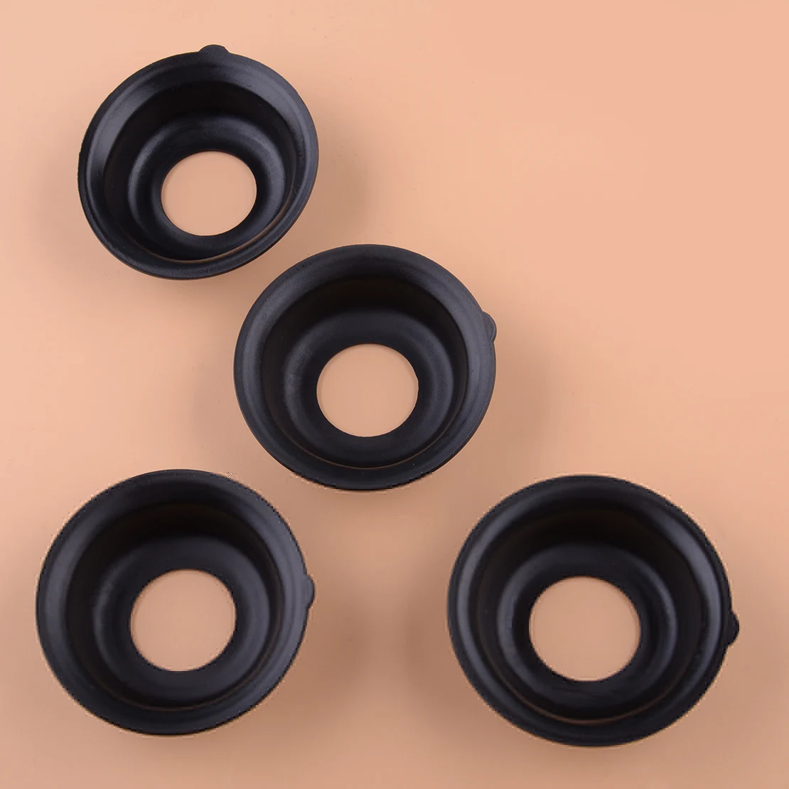 

High Quality 4Pcs Carburetor Plunger Membrane Diaphragm Rubber Fit for Yamaha XJ900F XJ 900 F 58L 1985 1986 1987 1988 1989 1990