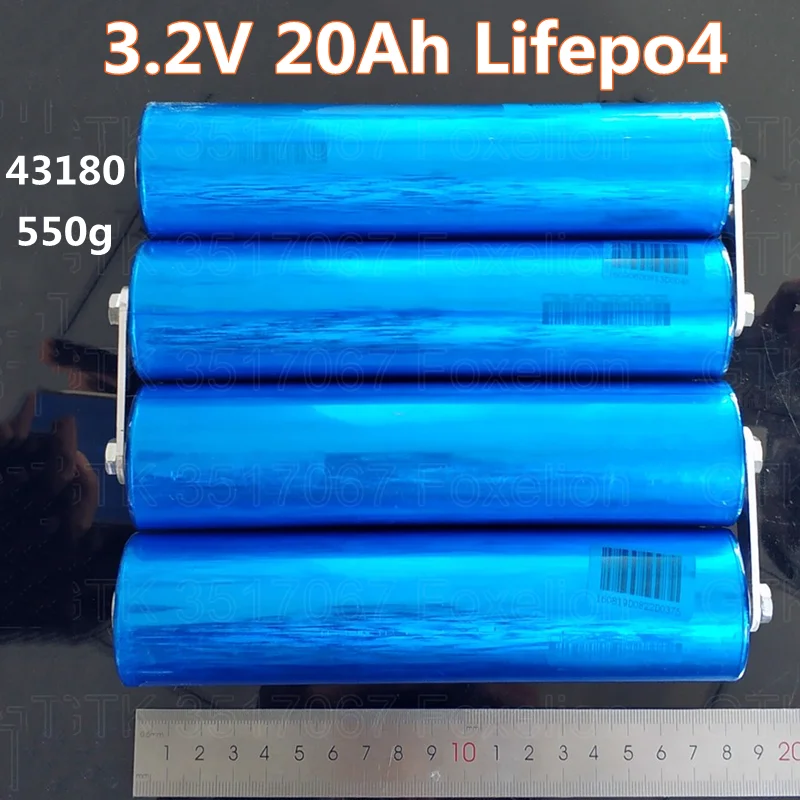 2 шт. 100% оригинальный цилиндр 43180 3 в 20 Ач батарея lifepo4 с высоким потоком энергии а