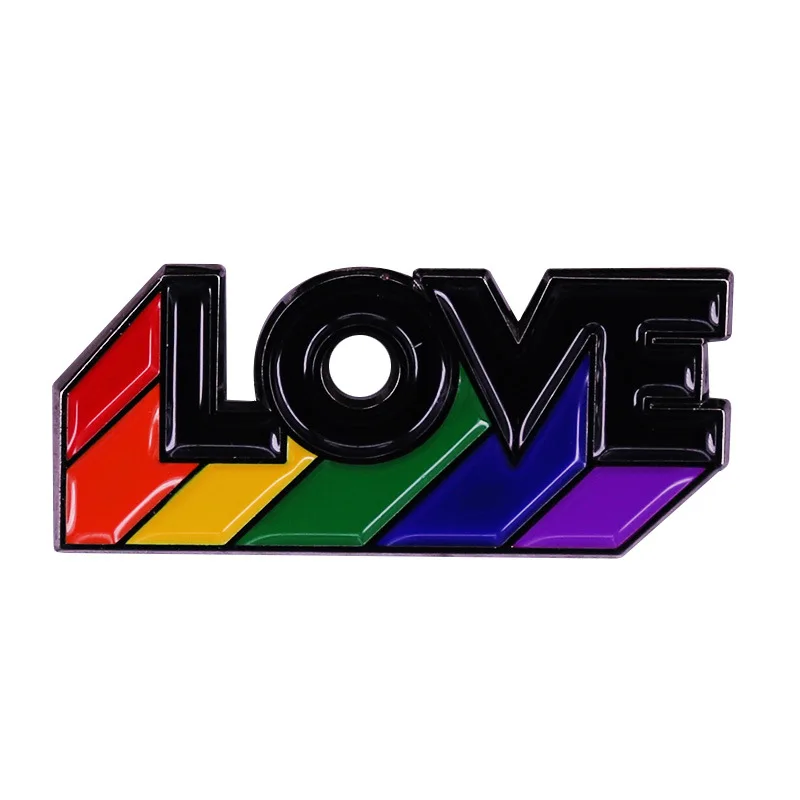 Фото Радуга любовь трансгендер геи приемо секс брак идентичный ЛГБТ металл эмаль