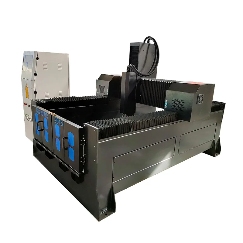 Китай тяжелый режим работы 9015 резьба по камню машина Производство 4 оси фрезерный