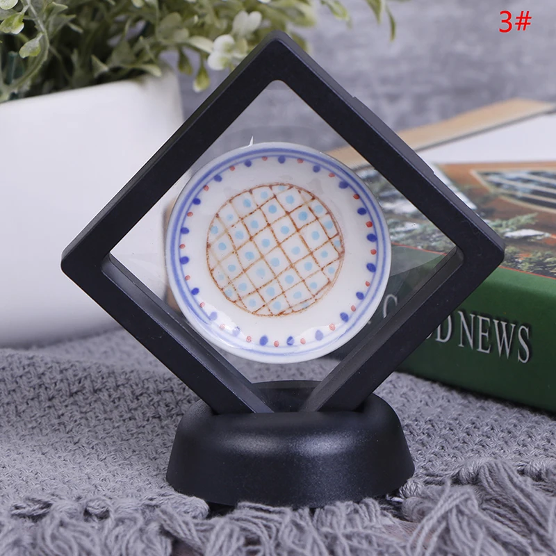 

Dollhouse Miniature Trays Plates Doll Mini Food Dishes Tableware Kitchen Toys Doll House Accessories 1pc or 1set Multi Styles