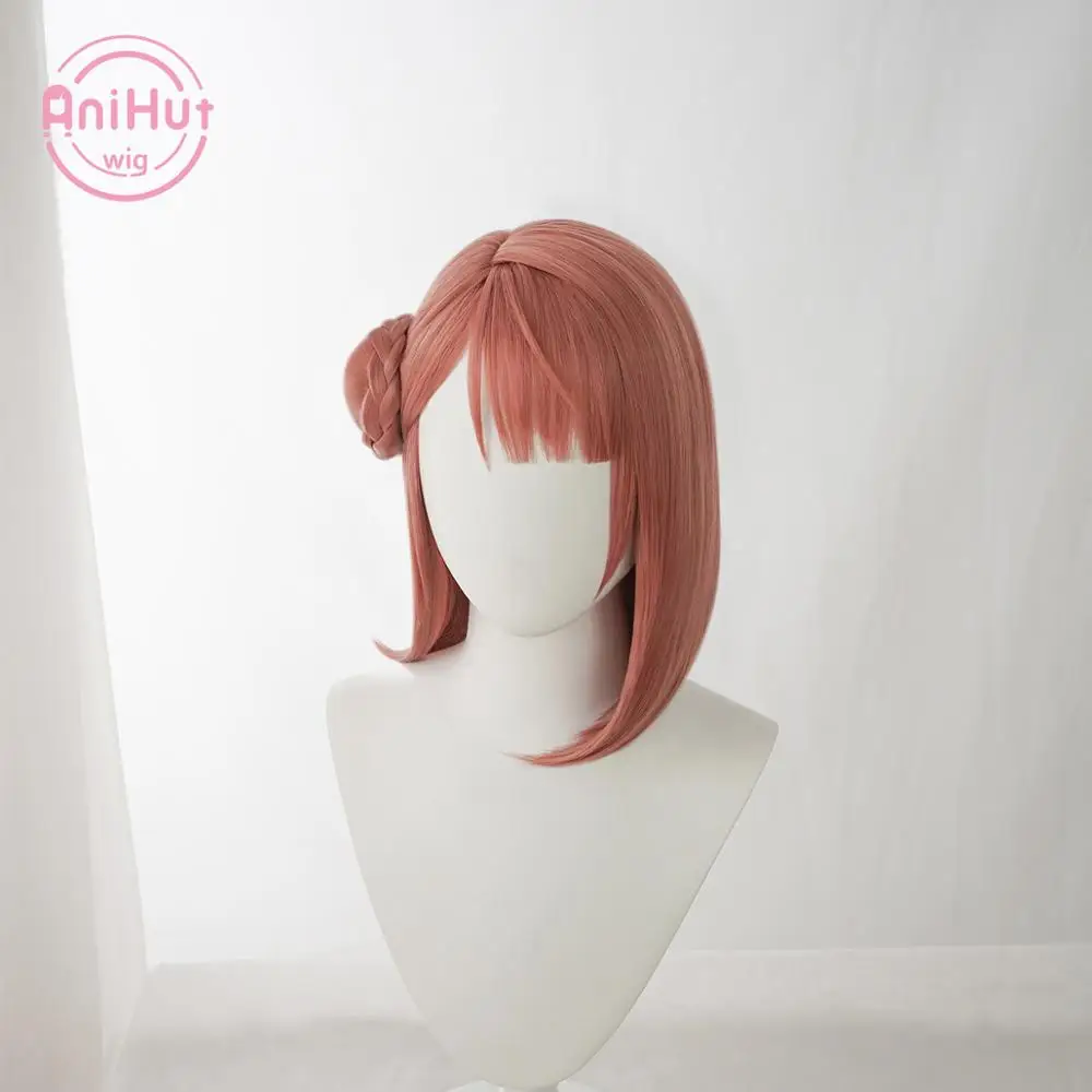 Фото Парик для косплея Uehara Ayumu PERFECT DREAM PROJECT, термостойкий синтетический парик для косплея LoveLive PDP 【Anihut】 №1