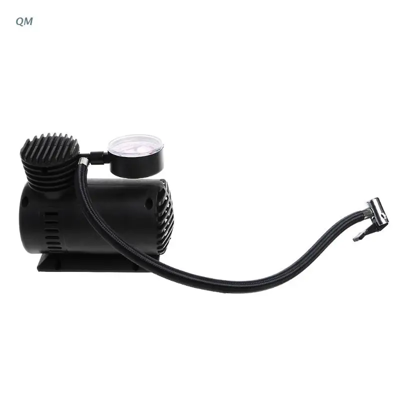 

300 PSI 12V Car Portable Mini Air Compressor Electric Tire Inflator Pump w/Gauge 13MF