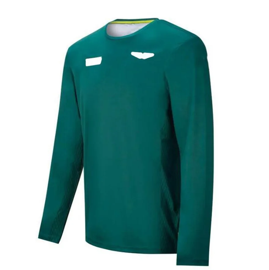 

F1 racing suit team T-shirt polyester quick-drying material can be customized with the same style