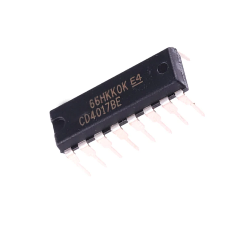 10 шт./лот DIP-16 CD4017 CD4017B CD4017BE 4017 новый оригинальный десятилетний счетчик-делитель IC