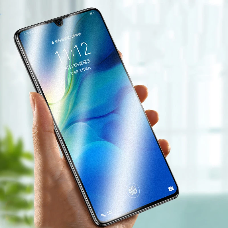 Закаленное стекло против отпечатков пальцев для Huawei Nova 5 Pro 5i 5T Полное покрытие