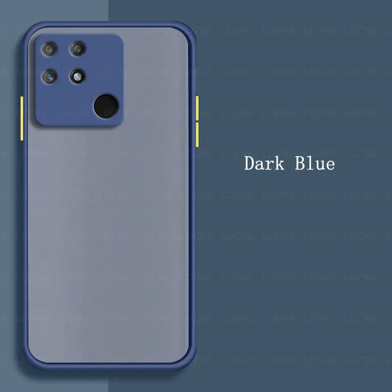 For Realme Narzo 50A Case for Realme Narzo 50A 50i 30A Cover Silicone Matte Translucent Shockproof Bumper Coque Narzo 50A Fundas