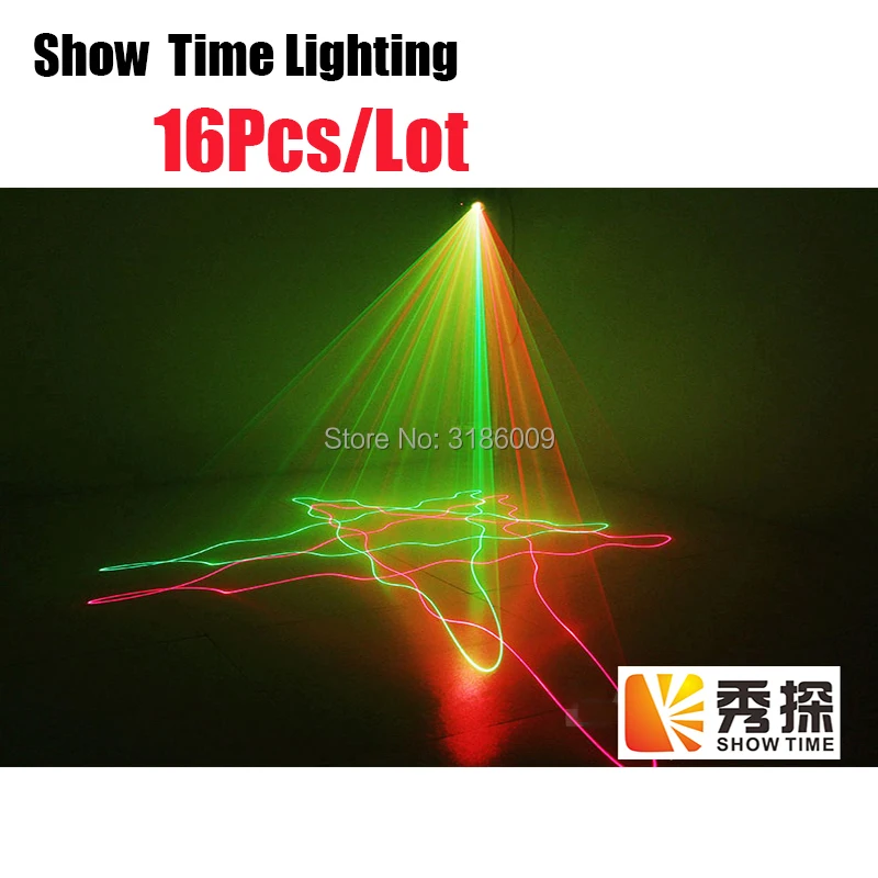 16Pcs/Lot RGB Full Color Dj Laser Disco Effect Lighting Good Use For Xmas Party Show Christmas Cost-Effective | Лампы и освещение