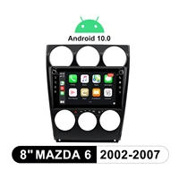 1 din android car radio audio stereo wifi usb central multimedia 8 gps navigation car intelligent system for mazda 6 2002 2007
