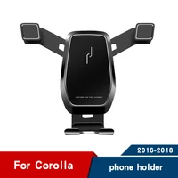 car phone holder for toyota corolla air vent mobile phone stand navigation bracket navigation bracket 2016 2017 2018