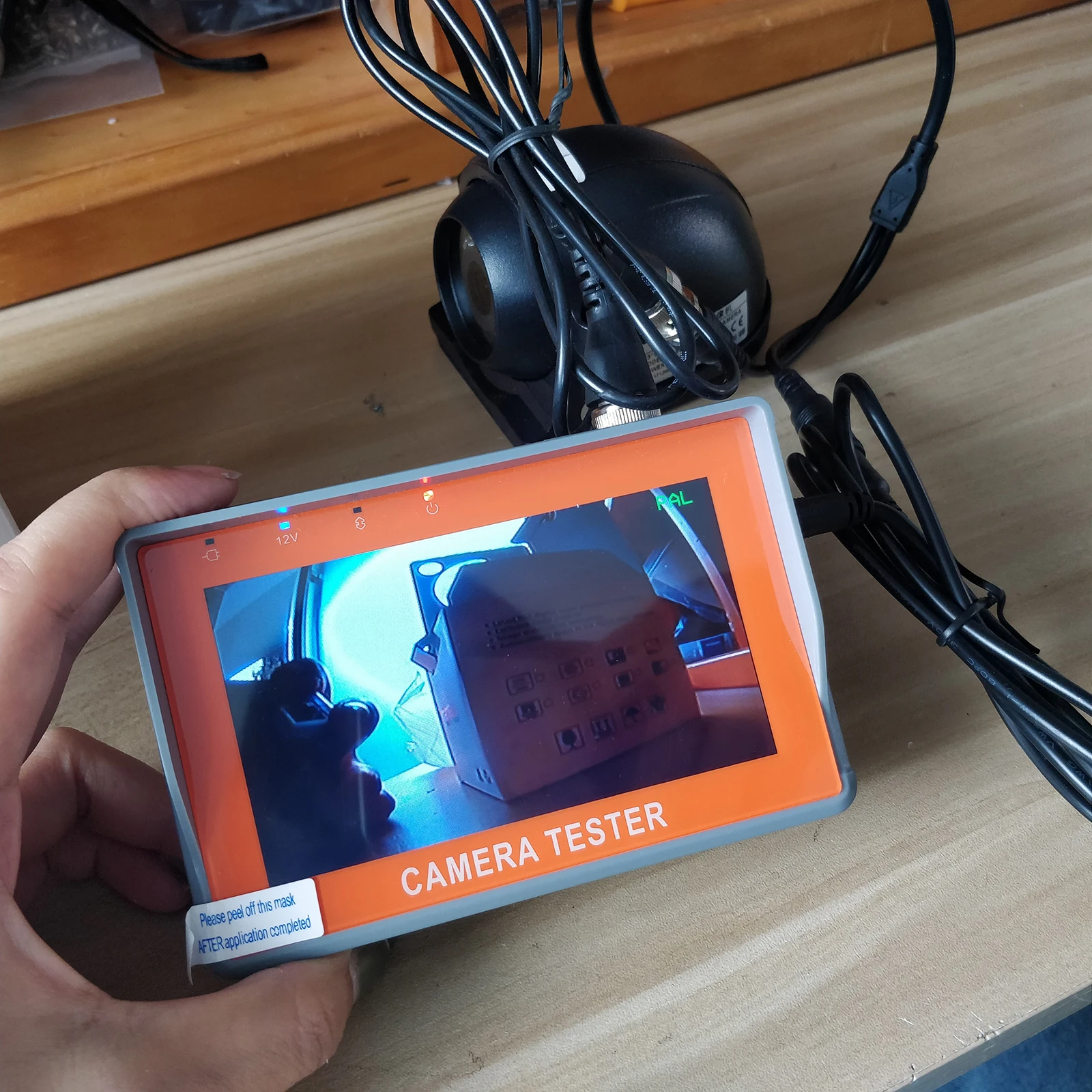 IV4 CCTV тестовый er монитор CVBS камера тест ing CDD для безопасности контроль персонала