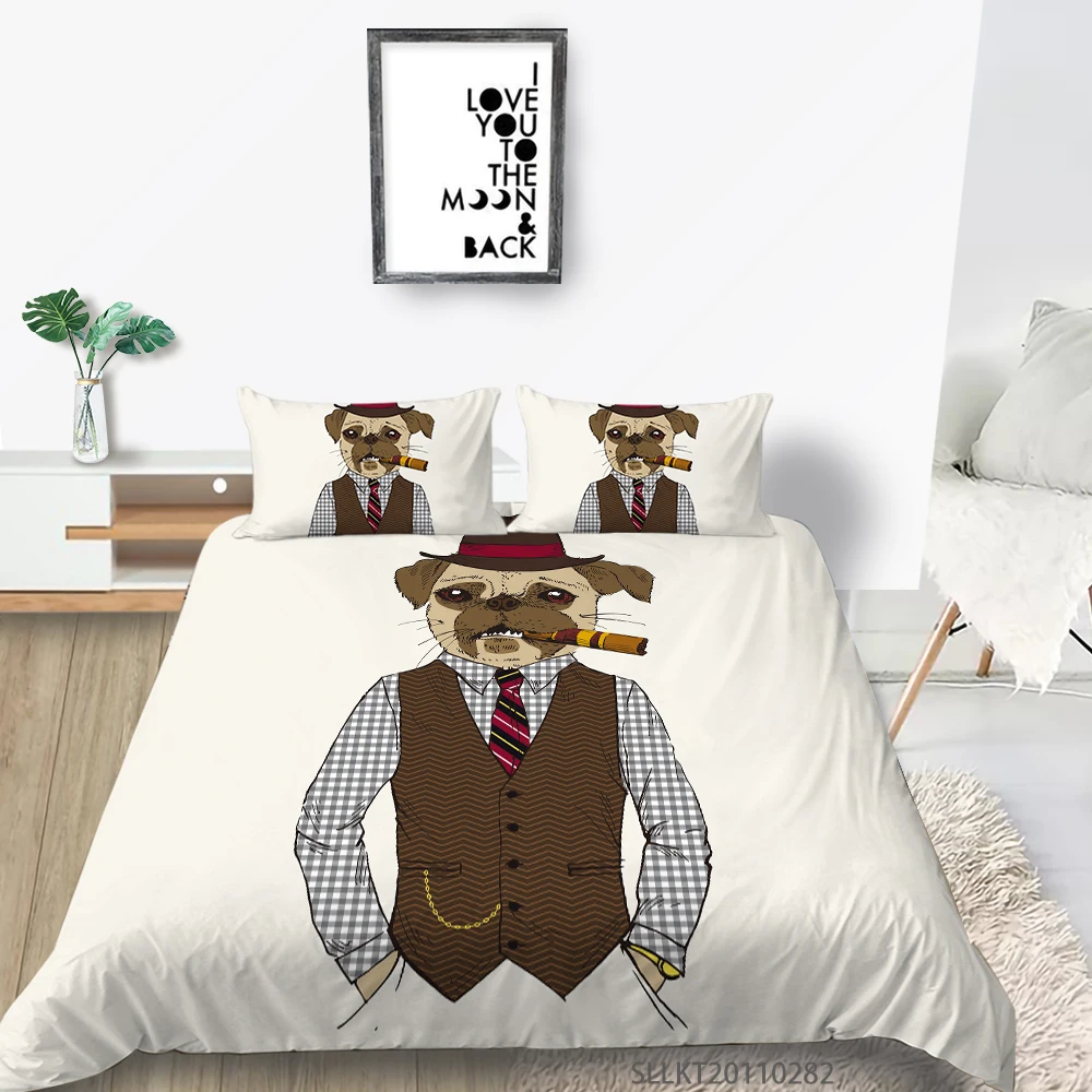 

Sunshine Hotsale Bedding Set Funny Cartoon Duvet Cover Set Soft Comfortable Custom Comforter Cover For Children Home Decoration