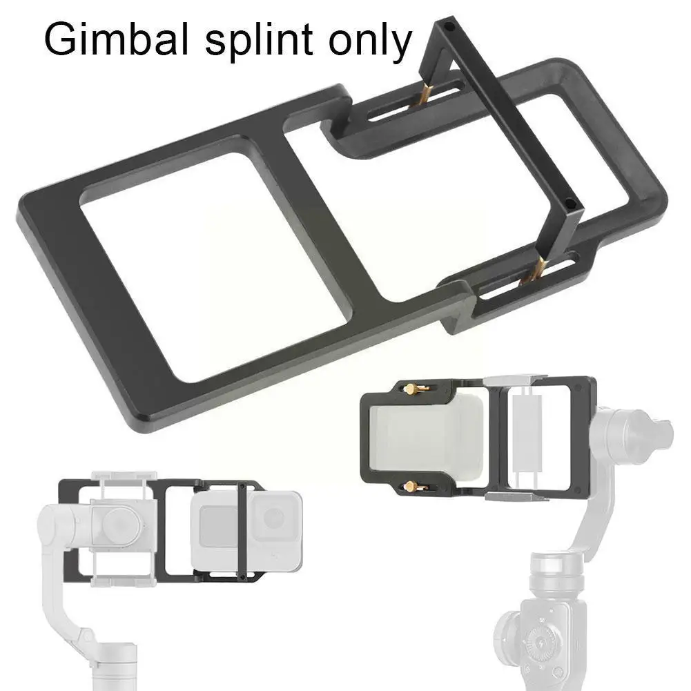 

for GoPro Hero 9/8 black camera suitable for Feiyu Zhiyun Smooth Q gimbal handheld gimbal adapter switch mounting plate O6T3