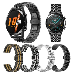 Ремешок из нержавеющей стали для HUAWEI WATCH 3 ProGT 2, 46 мм, 42 мм