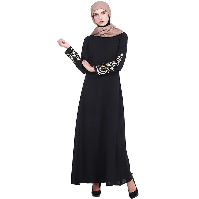 2019 Новое поступление Abaya Турция осень зима мусульманская женская мода горячее