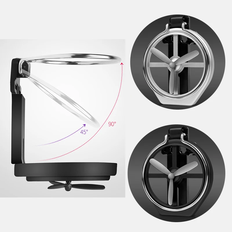 Складной автомобильный держатель для питьевой воды напитков кулер стакана с