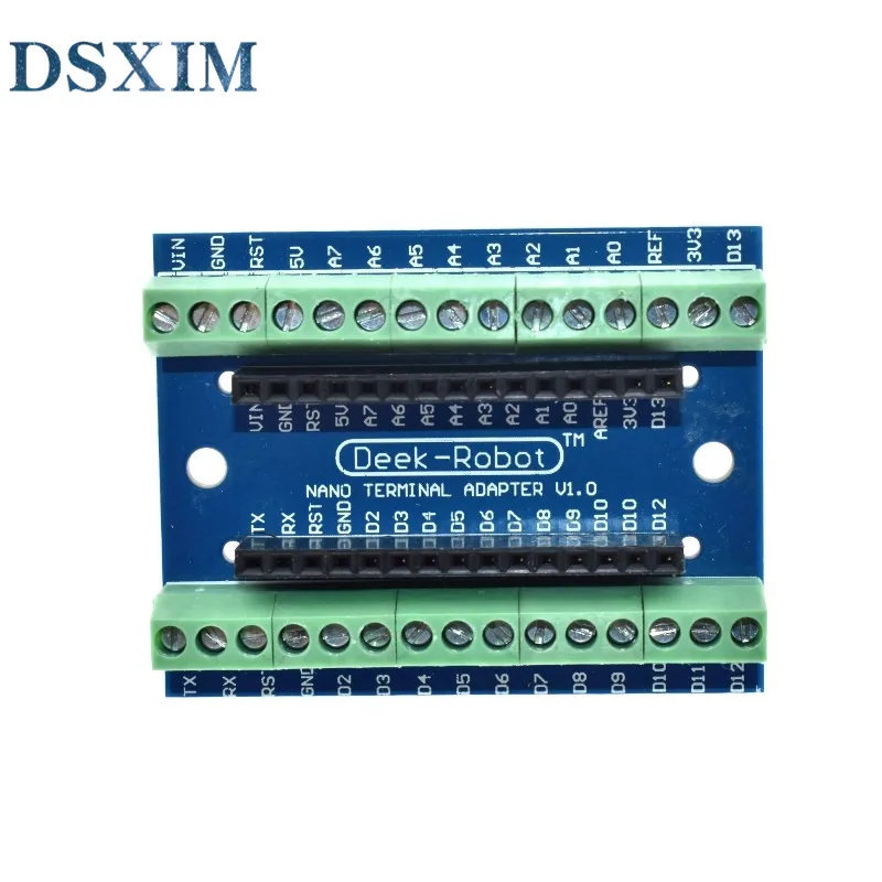 WAVGAT Стандартный терминальный адаптер для Arduino Nano 3 0 V3.0 AVR ATMEGA328P AU модуль