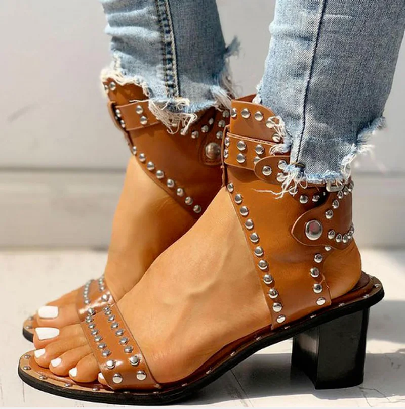 

Women Summer High Heels Woman Simple Light Casual Plus Size Leather Sandals Sandalias Shoes Mujer Sapato Feminino