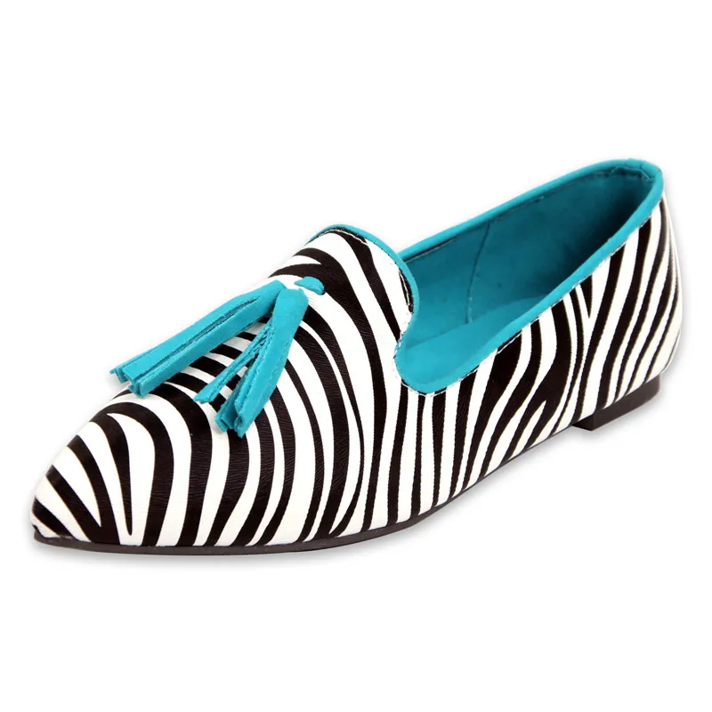 

2022 Early Spring New Women's Flats Fashion Pointed Toe Lady Single Shoes Flat Loafers Mixed Color Large Size 34-43 Ballet Flats
