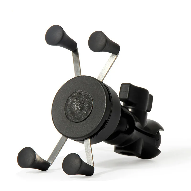

Motorcycle Bike Bicycle Mirror USB Charger Phone Holder 5V 360 Degree Adjustable Phone Mount For Phone 4-6.5 inch Grip Mount