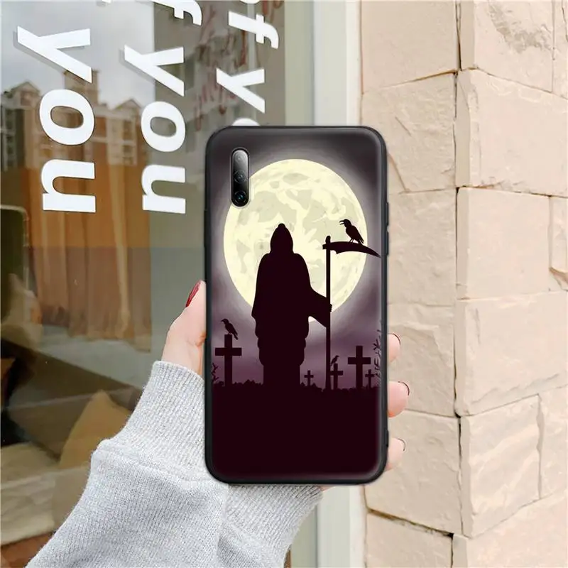 

Skull Blck Phone Case for Samsung A01 A10S A20S A20 A20E A30S A31 A40 A50S A51 A70 A71 A80 Cover Fundas Coque