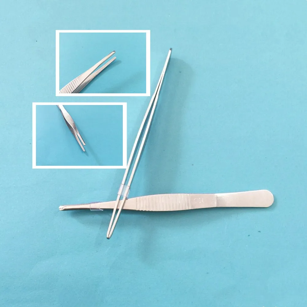 Пинцет хирургический прямой из нержавеющей стали 20 см|tool steel skd11|steel power toolstool flat bar |