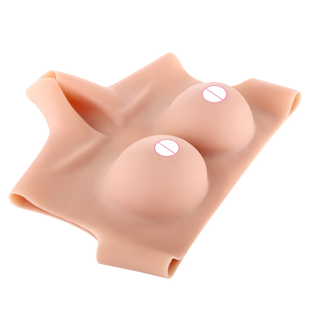 Искусственные Силиконовые грудь B Чашка 1300 г реалистичные формы усилитель