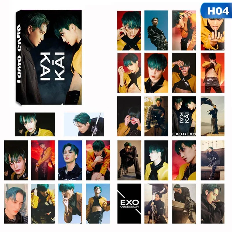 

Kpop 30Pcs/Set EXO 6th New Album Lomo Card Photo Cards Collection Gifts Official Photocard Fan Support