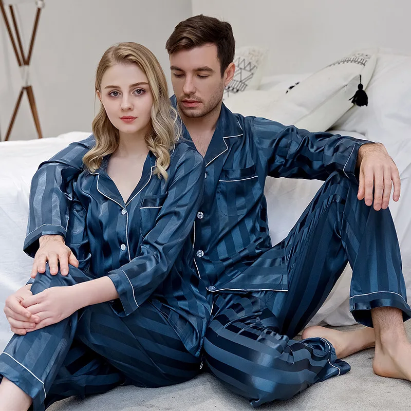 Продавец Tmall новый тонкий плотно прилегающий Шелковый Пижамный комплект для