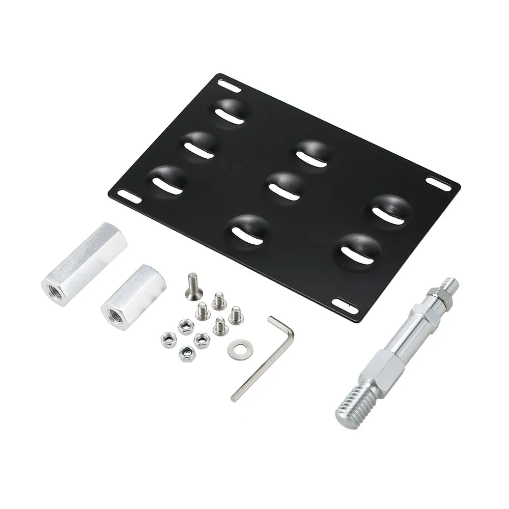 Горячий Новый передний бампер буксировочный крюк номерной знак Монтажный